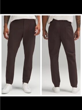 Lululemon Men's Slim-Tapered Heavy Twill Trouser in Espresso M5AYDS